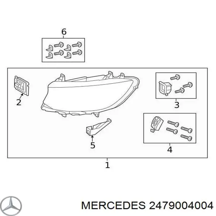 2479004004 Mercedes