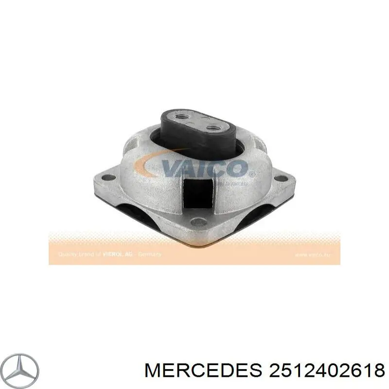 2512402618 Mercedes montaje de transmision (montaje de caja de cambios)