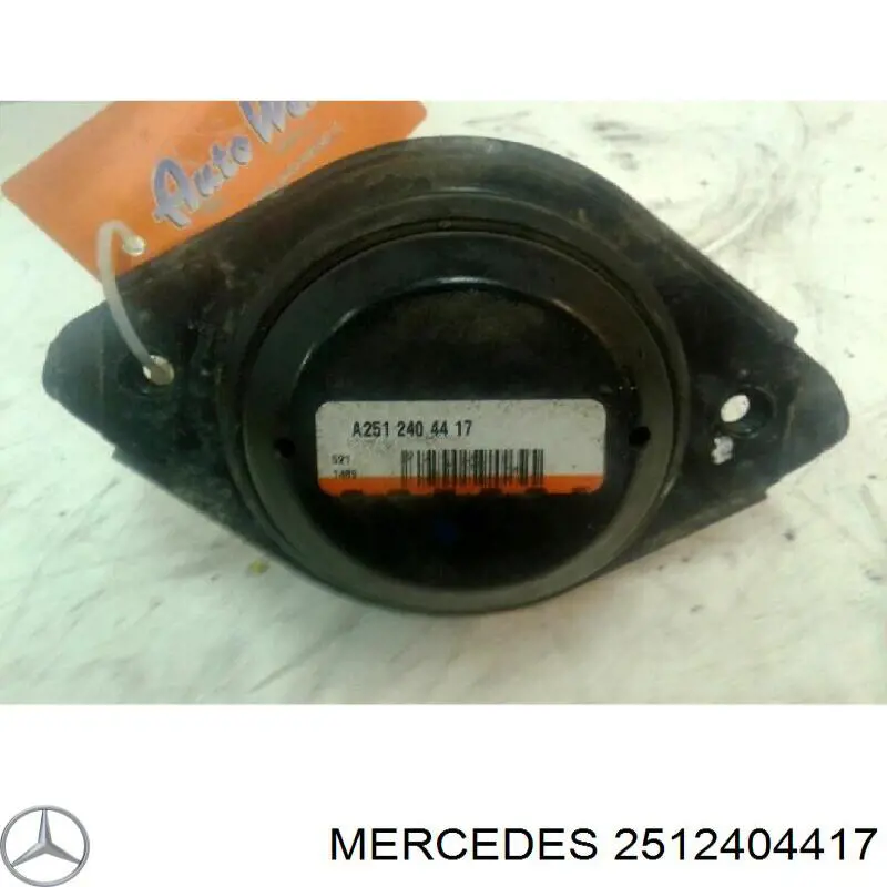 2512404417 Mercedes almoahada (soporte Del Motor Izquierda / Derecha)