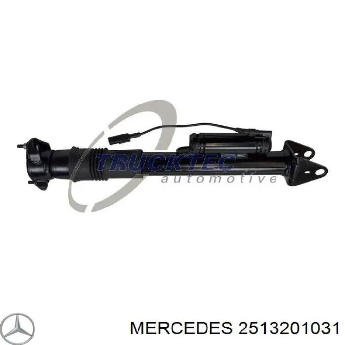 2513201031 Mercedes amortiguador trasero