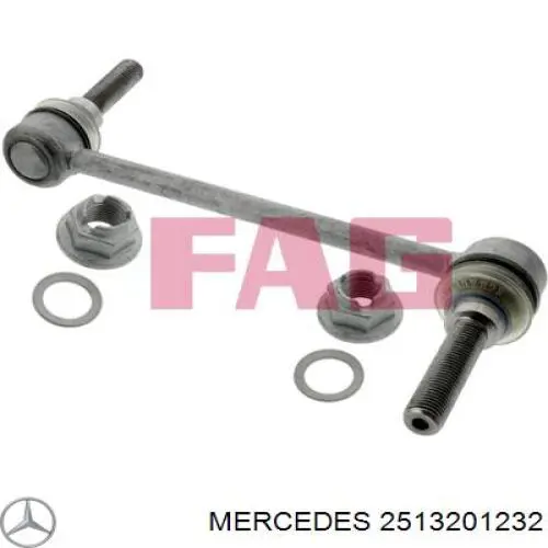 2513201232 Mercedes soporte de barra estabilizadora delantera