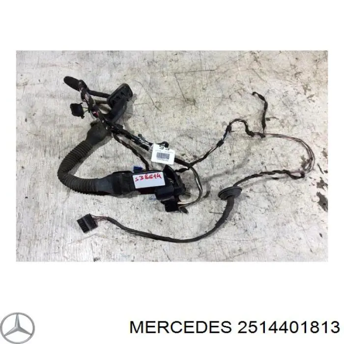 A2514401813 Mercedes Mazo de cables de la puerta delantera