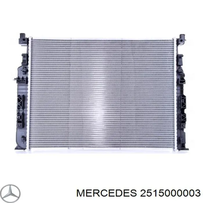 2515000003 Mercedes radiador