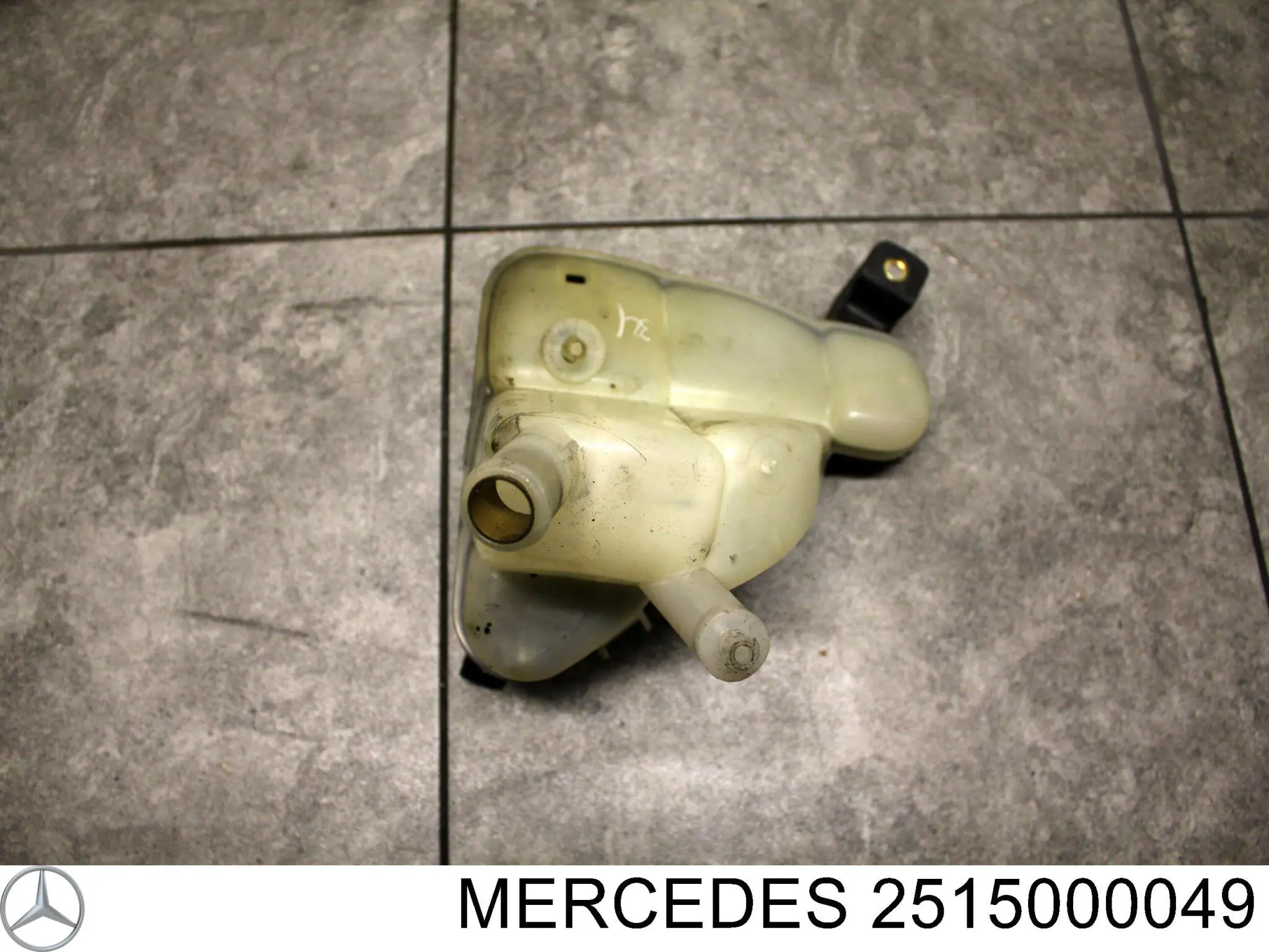 2515000049 Mercedes botella de refrigeración