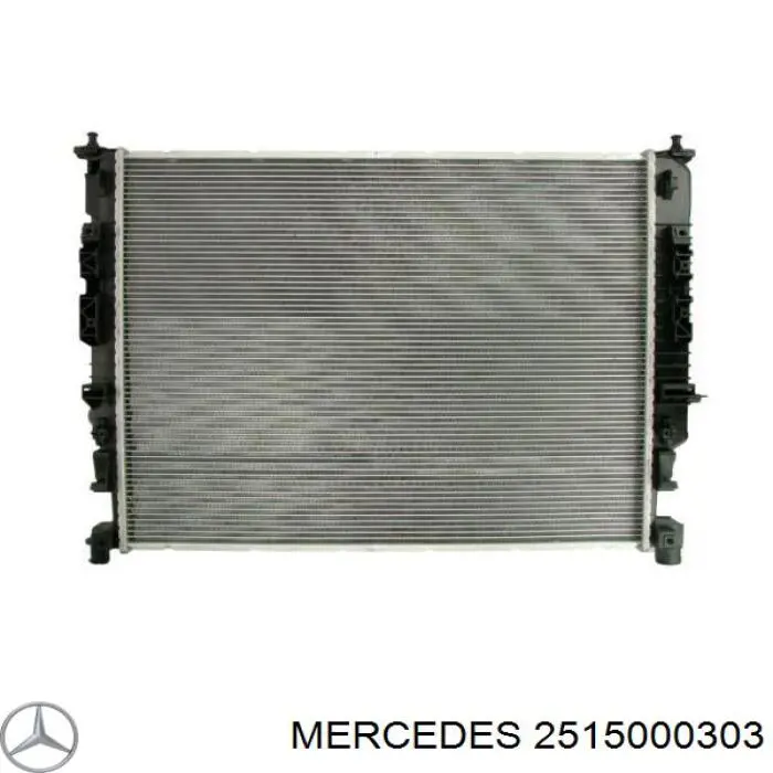 2515000303 Mercedes radiador