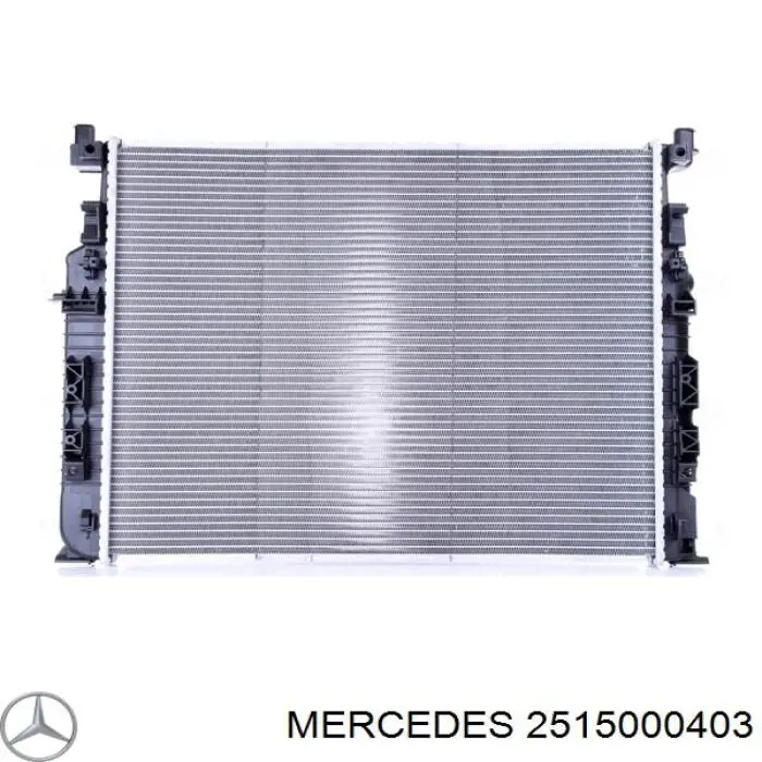 2515000403 Mercedes radiador