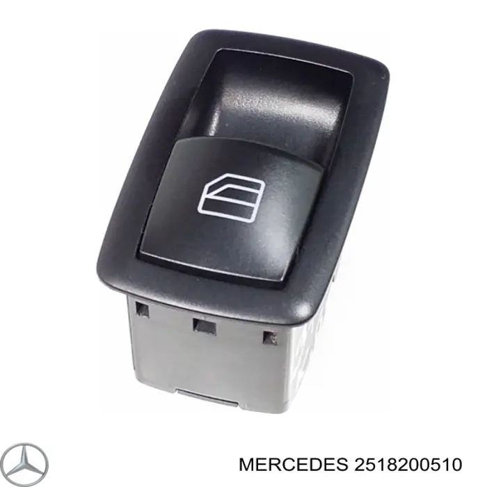 Unidad de control de elevalunas delantero derecho Mercedes 2518200510