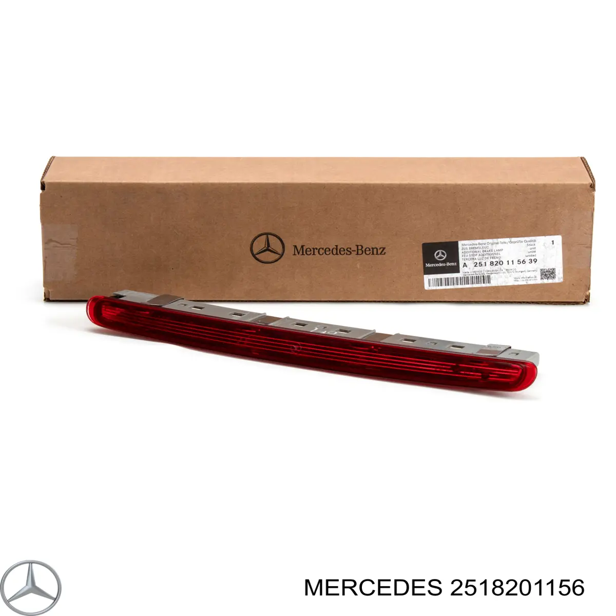 2518201156 Mercedes lampara de luz de freno adicional