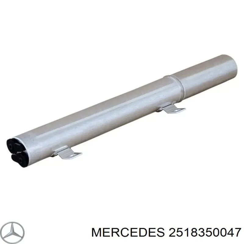 2518350047 Mercedes receptor-secador del aire acondicionado