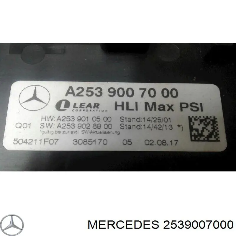 2539007000 Mercedes