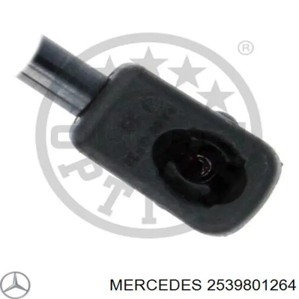 2539801264 Mercedes muelle neumático, capó de motor derecho