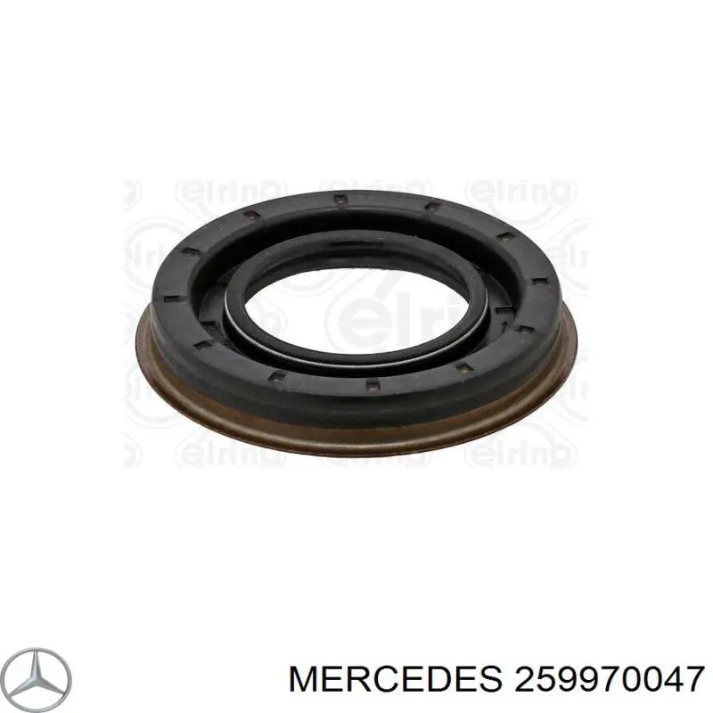 Anillo retén, Diferencial trasero para Mercedes ML/GLE (W166)
