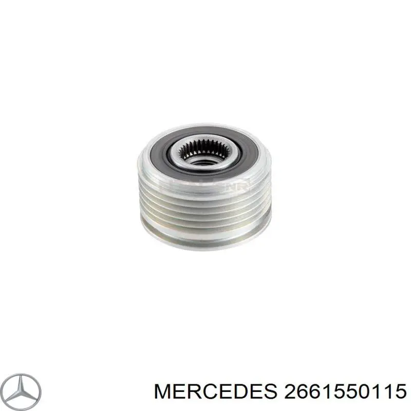 2661550115 Mercedes polea alternador