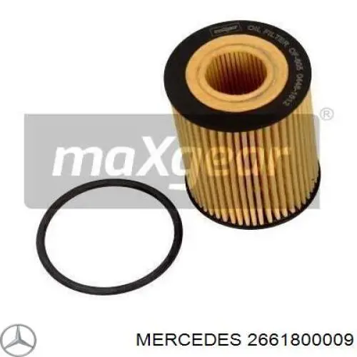 Filtro de aceite Mercedes 2661800009 precio, desde 5,20 EUR