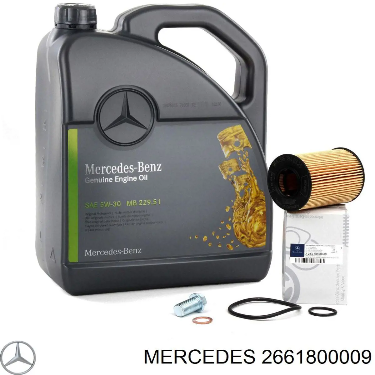 Comprar 2661800009 Mercedes Filtros de aceite