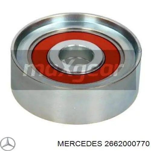 2662000770 Mercedes tensor de correa, correa poli v