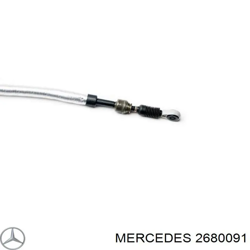 2680091 Mercedes cable de accionamiento, caja de cambios (selección de marcha)