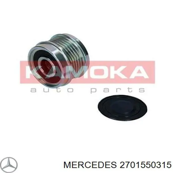 Polea alternador 2701550215 Mercedes