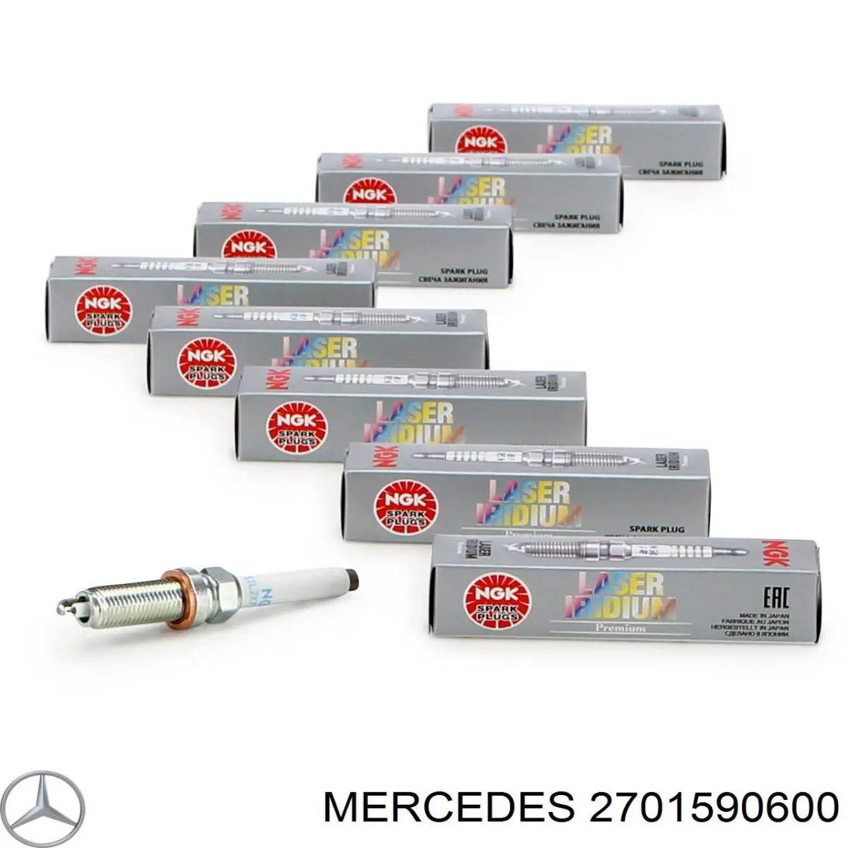 Bujía 2701590600 Mercedes