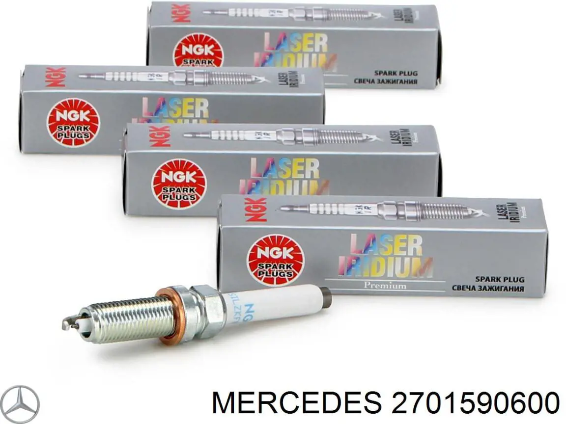 Bujias de encendido Mercedes 2701590600