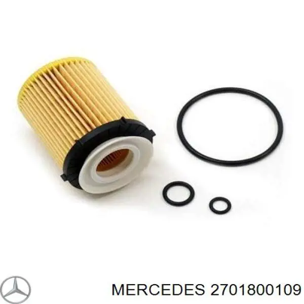 2701800109 Mercedes filtro de aceite