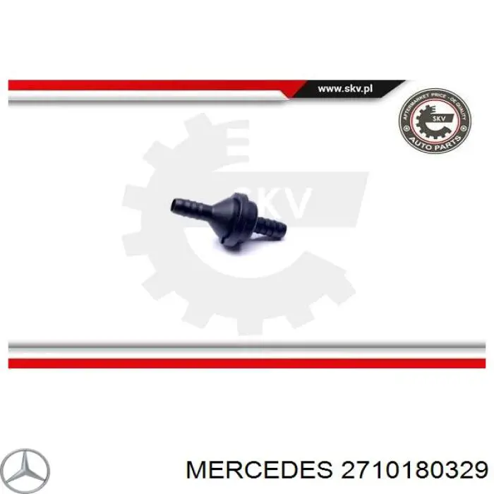 A2710180029 Mercedes Válvula de ventilación del cárter