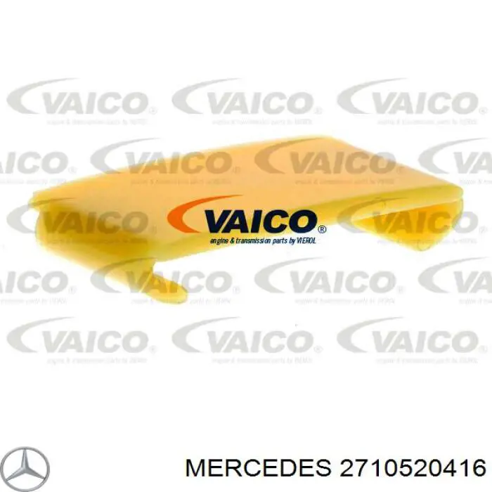 2710520416 Mercedes carril de deslizamiento, cadena de distribución superior