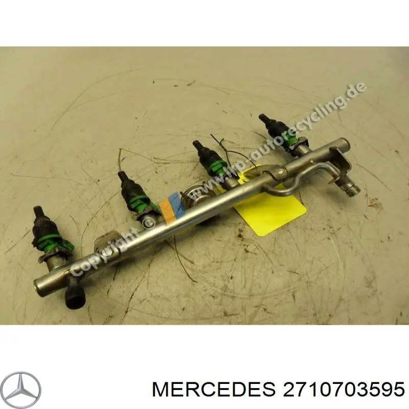 271 070 35 95 Mercedes rampa de inyectores