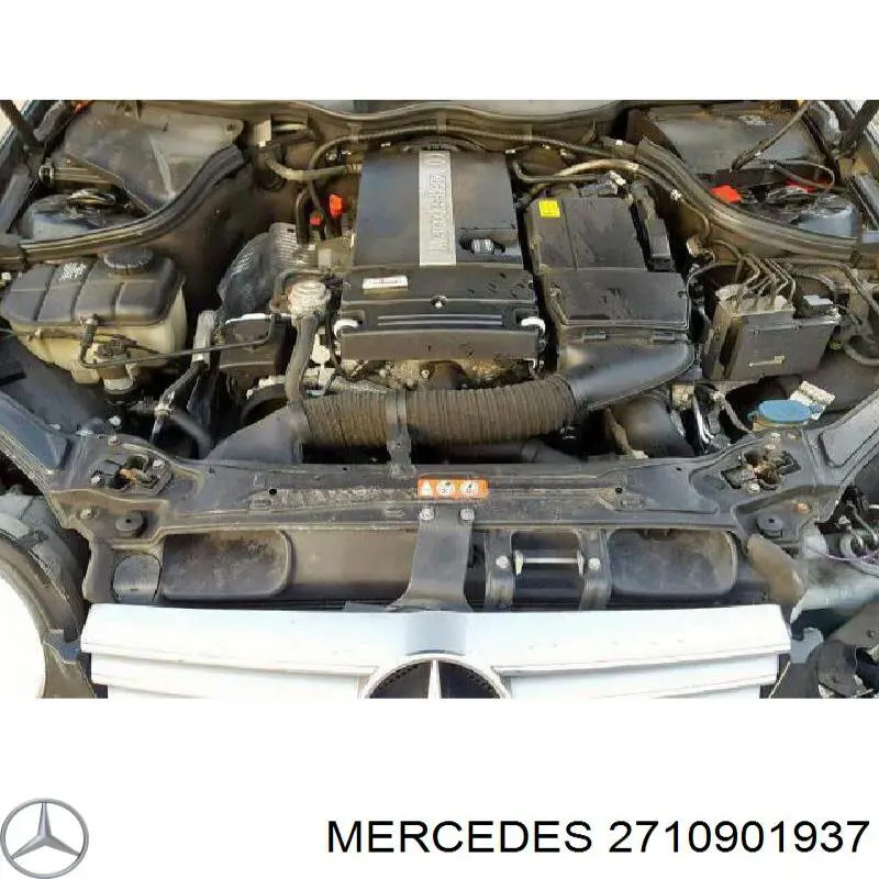 2710901937 Mercedes tubo flexible de aire de sobrealimentación, de turbina