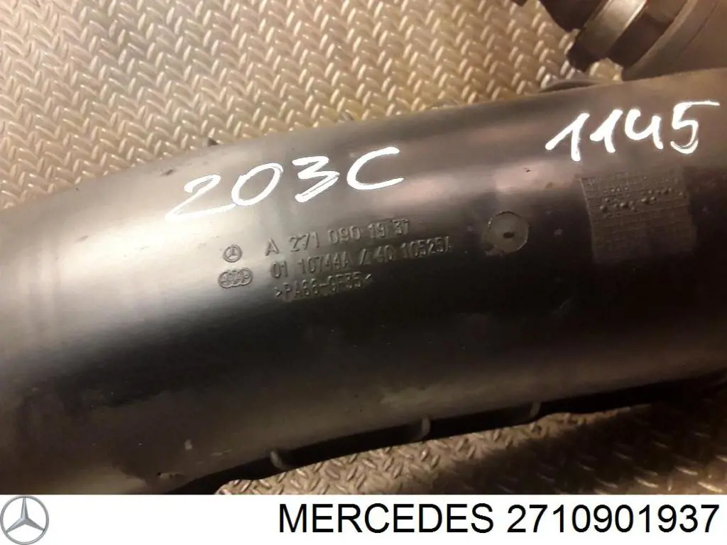 Tubo de salida de aire del turbocompresor 2710901937 Mercedes