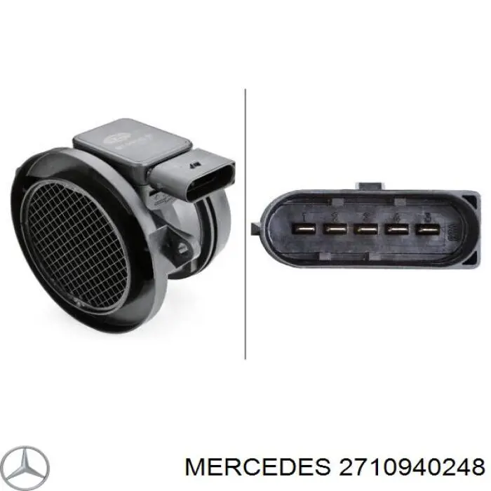 Comprar 2710940248 Mercedes Sensor de masa de aire