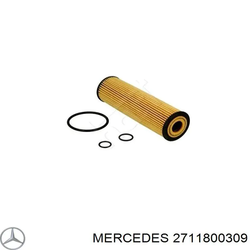2711800309 Mercedes filtro de aceite
