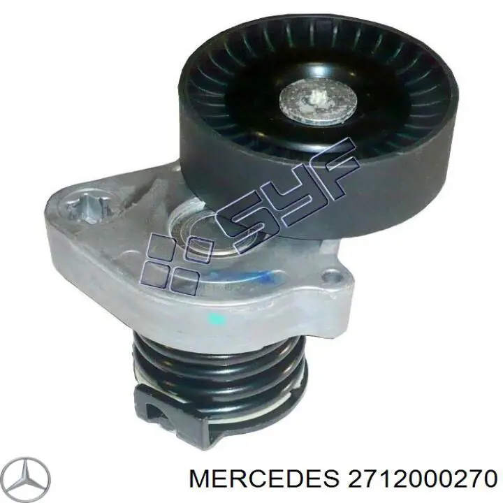 Comprar 2712000270 Mercedes Tensor de correa poli V 