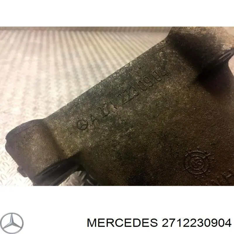 2712230904 Mercedes soporte para taco de motor izquierdo