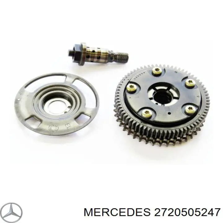 Rueda dentada del árbol de levas de admisión izquierda 2720505247 Mercedes