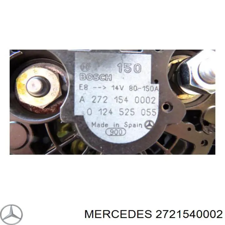 Alternador 2721540002 Mercedes