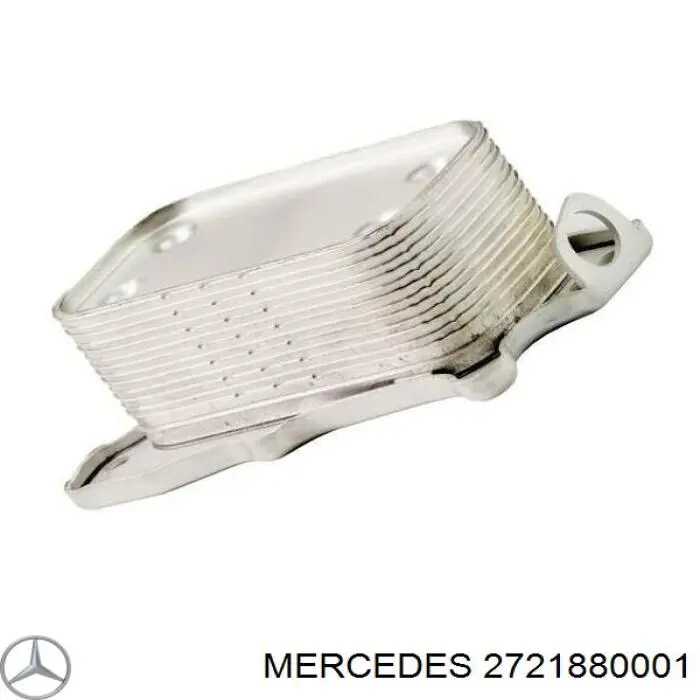 2721880001 Mercedes radiador de aceite