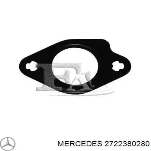 2722380280 Mercedes junta de valvula de deriviacion de aire de carga (despiche)