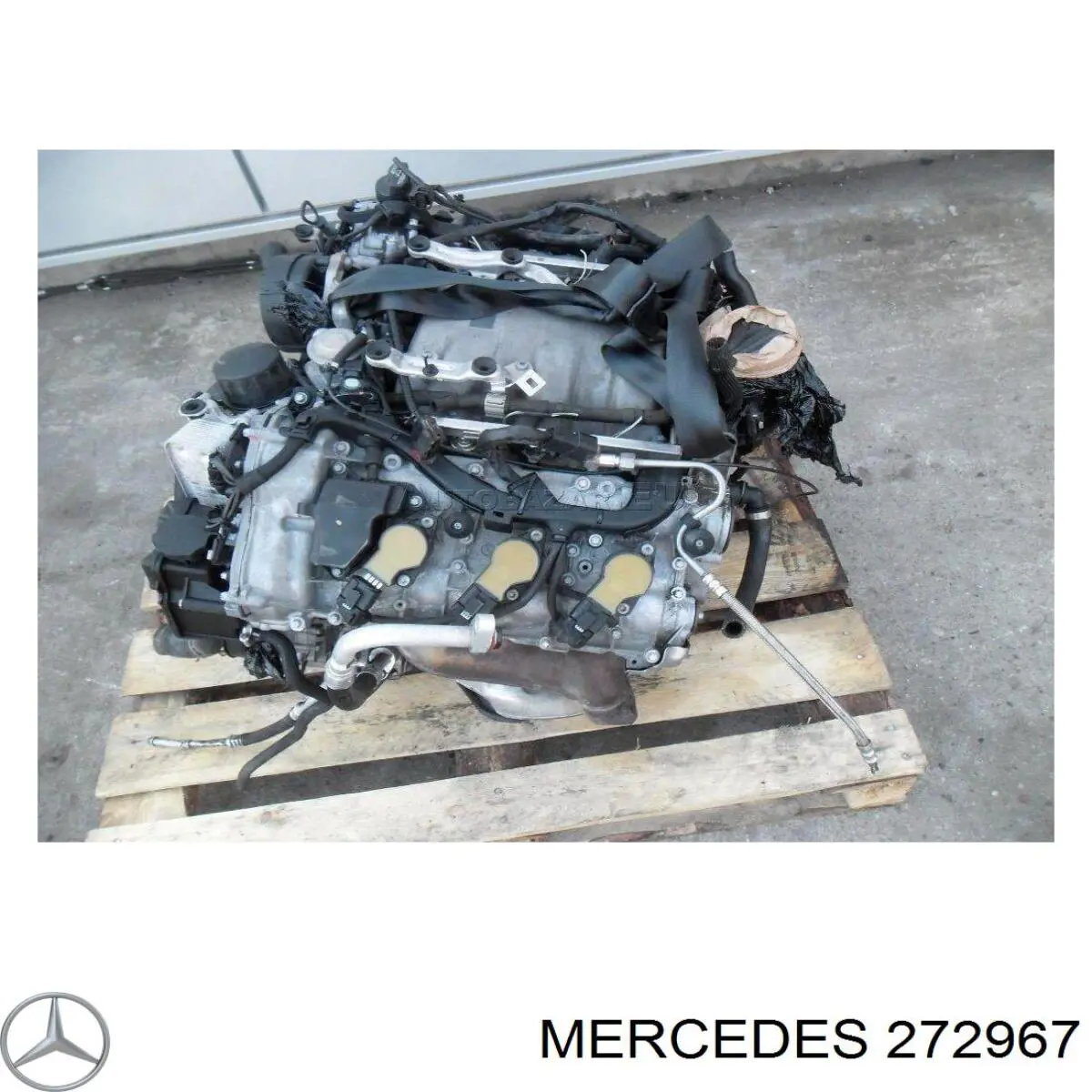 272967 Mercedes Motor completo