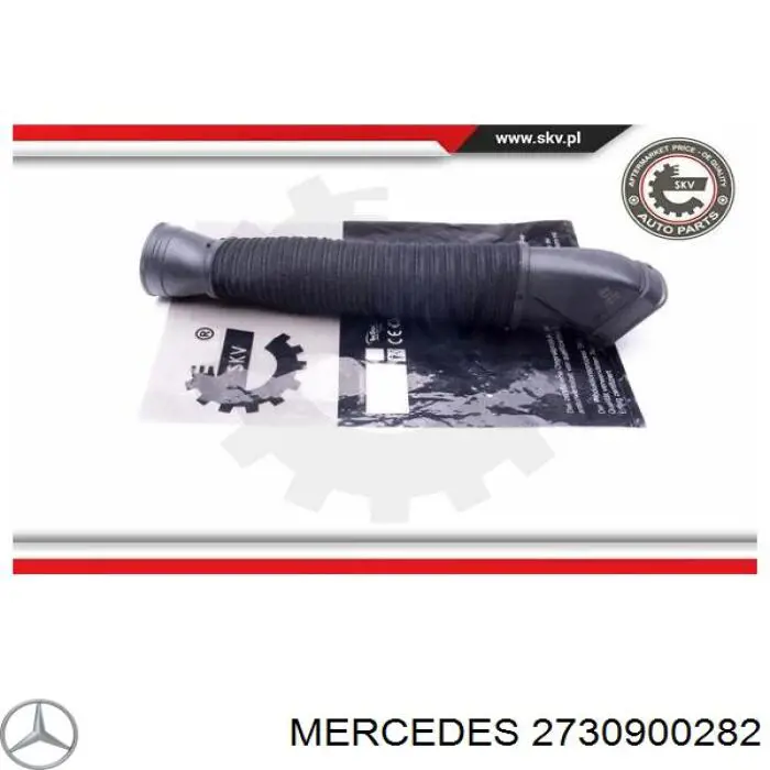 2730900282 Mercedes entrada del filtro de aire