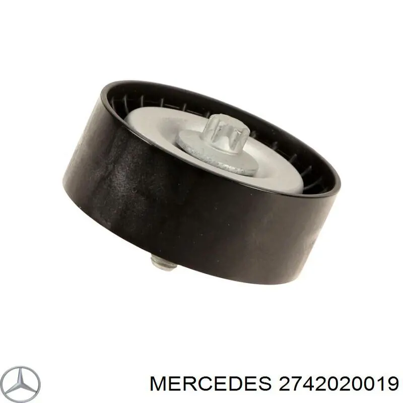 2742020019 Mercedes polea inversión / guía, correa poli v