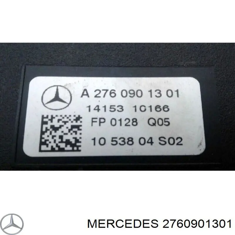 2760901301 Mercedes casco de filtro de aire