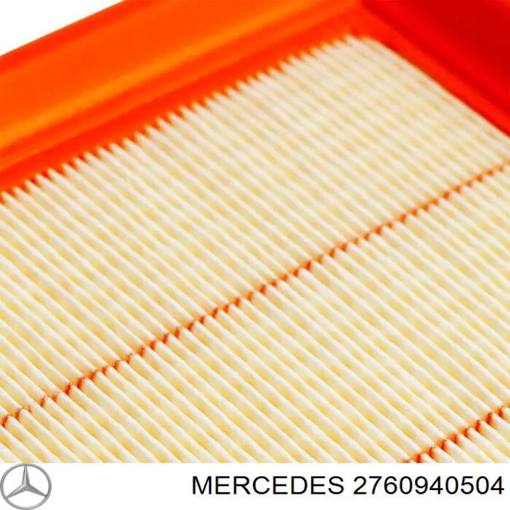 2760940504 Mercedes filtro de aire