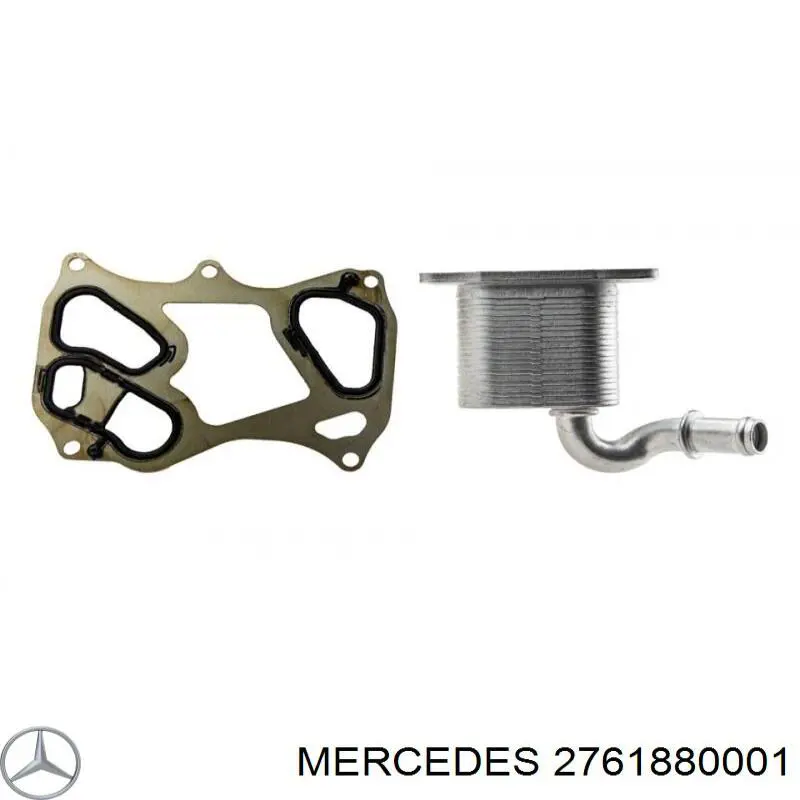 2761880001 Mercedes radiador de aceite