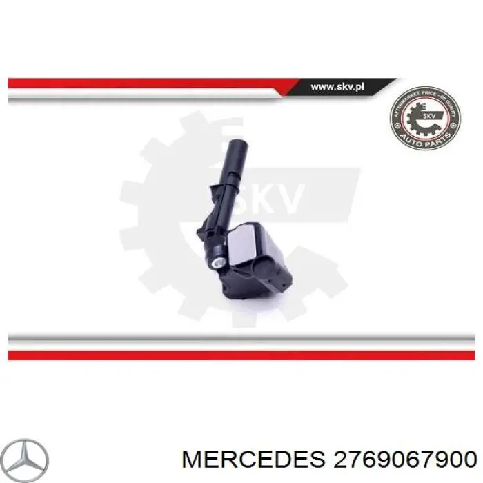 2769067900 Mercedes bobina
