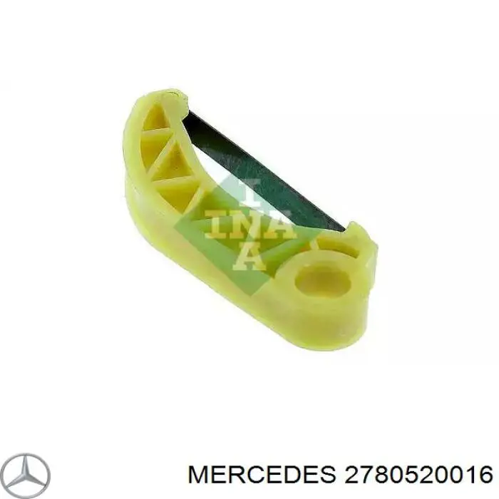 2780520016 Mercedes carril de deslizamiento, cadena de distribución izquierdo