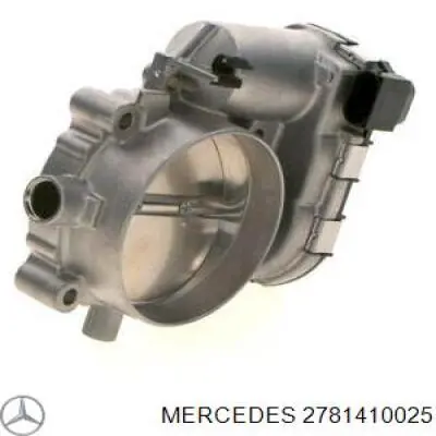 2781410025 Mercedes cuerpo de mariposa completo