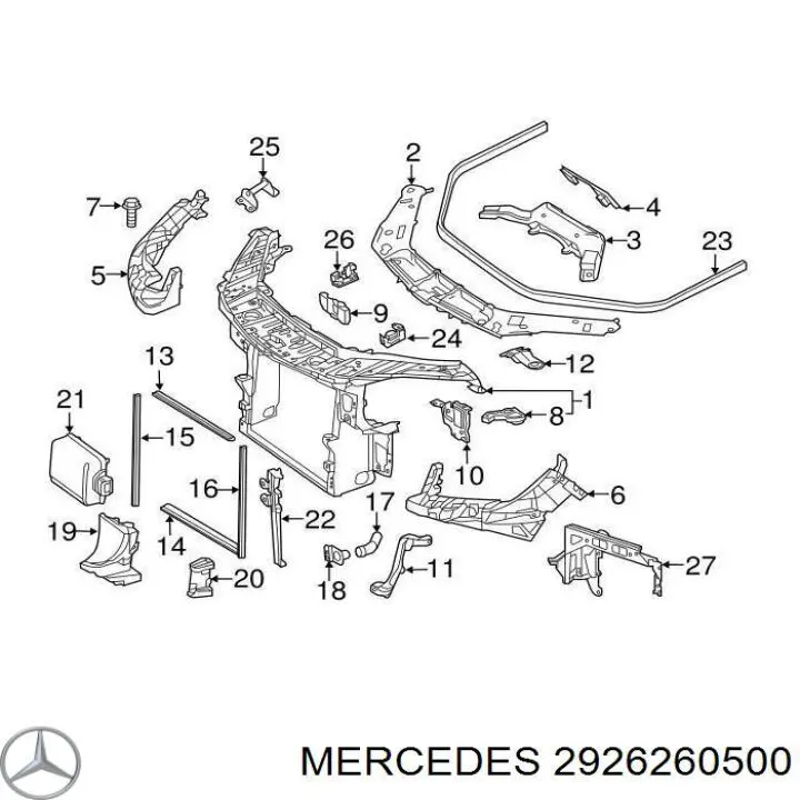 A2926260500 Mercedes