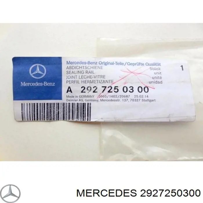 2927250300 Mercedes