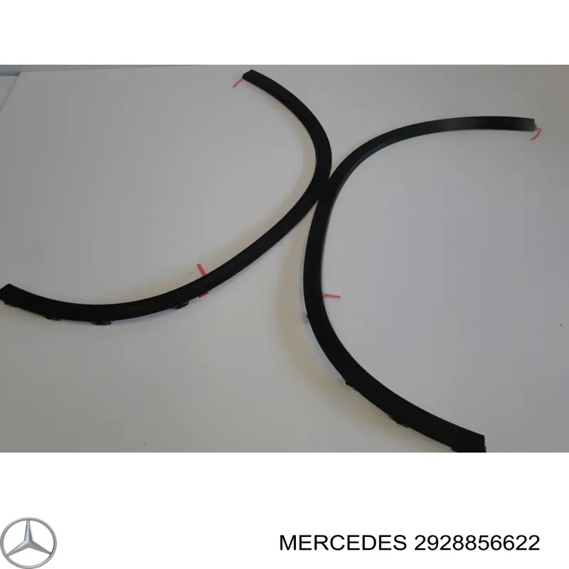 2928856622 Mercedes ensanchamiento, guardabarros delantero derecho